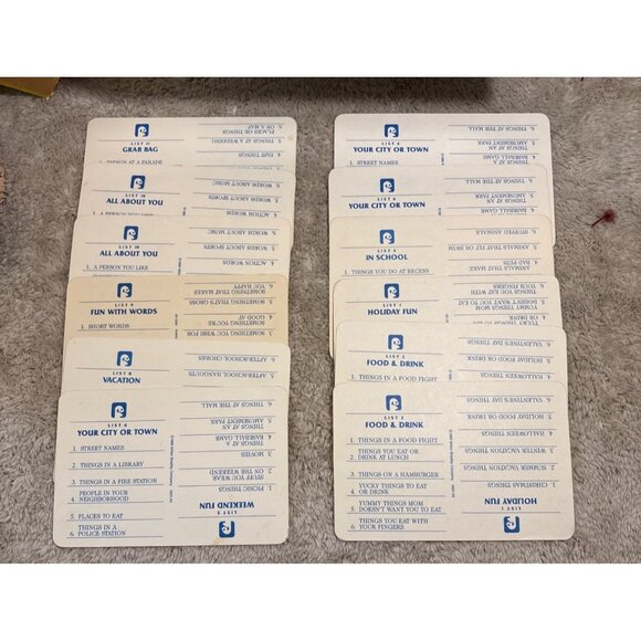 Scattergories Junior Board Game Ages 8-11 Complete Set By Milton Bradley 1990 - Picture 11 of 12